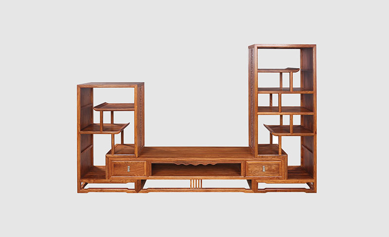 澄海中式装饰厅柜组合家具效果图